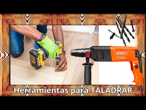 🪚 Como usar Herramientas para Taladrar 🪵